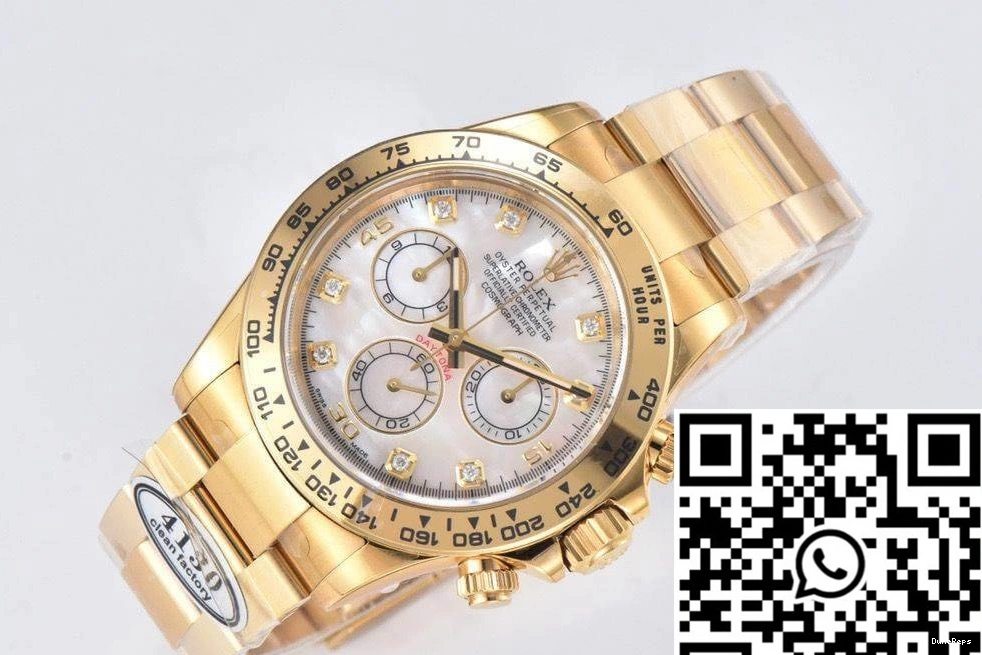 Gold Daytona Clean Rolex Factory Yellow M116508-0007 Cosmograph 1106